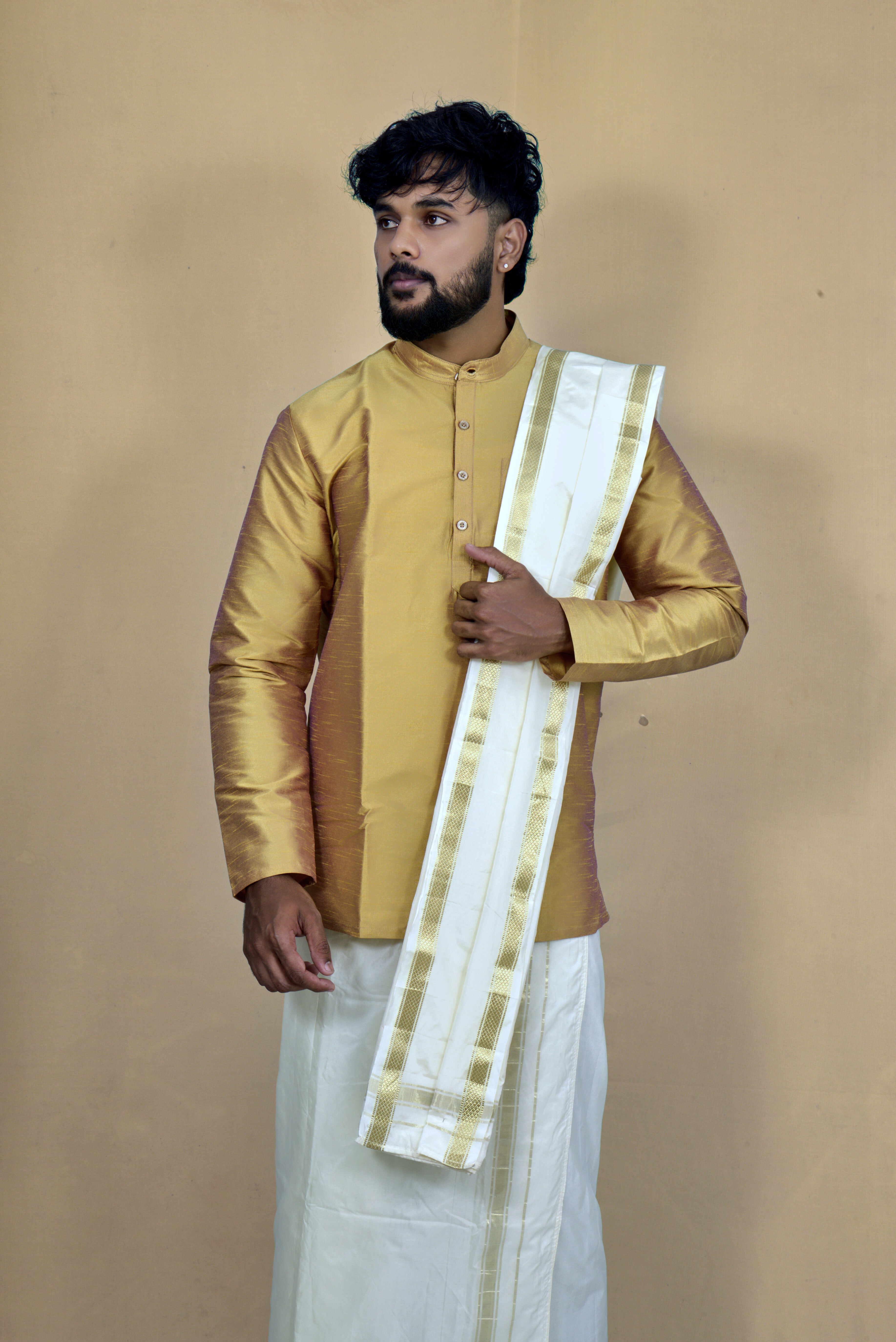 Jacquard Kurta
