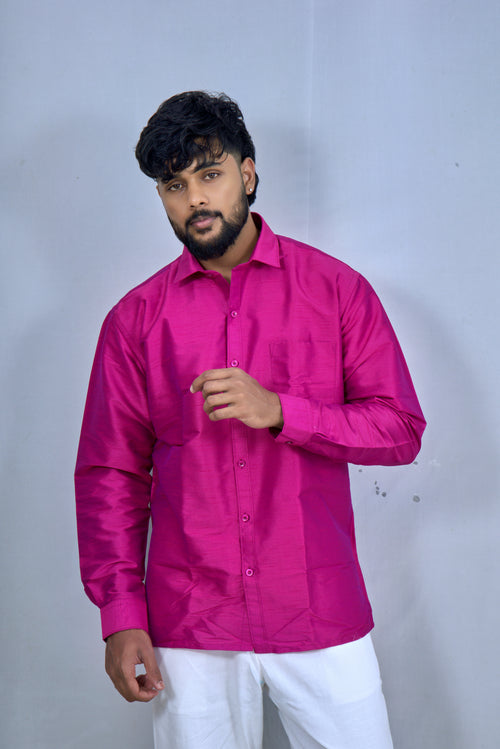 Men’s Bright Pink Shirt