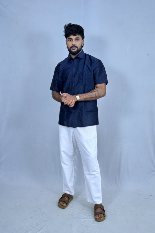 Men’s Dark Blue Shirt